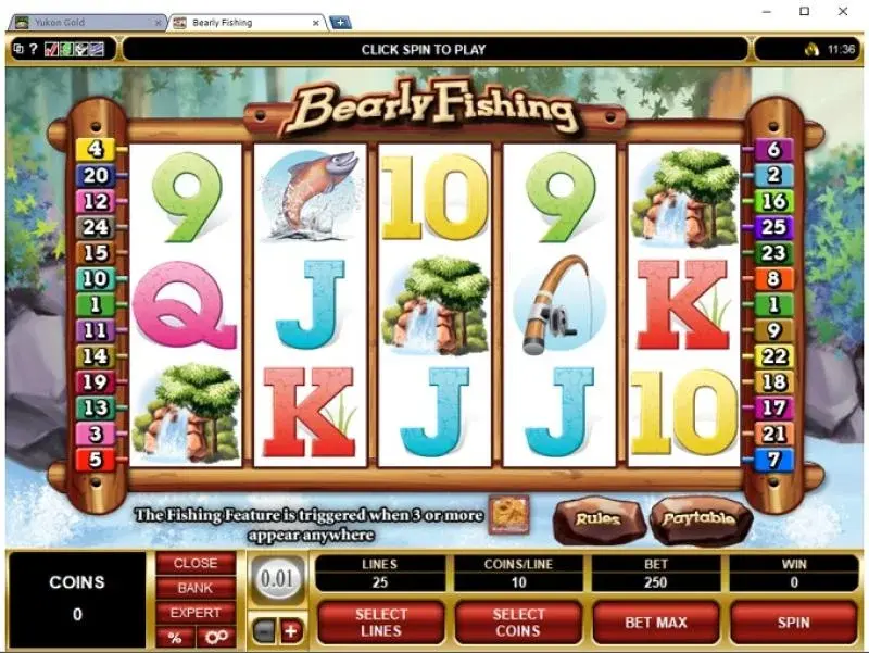 Yukon Gold Casino screenshot