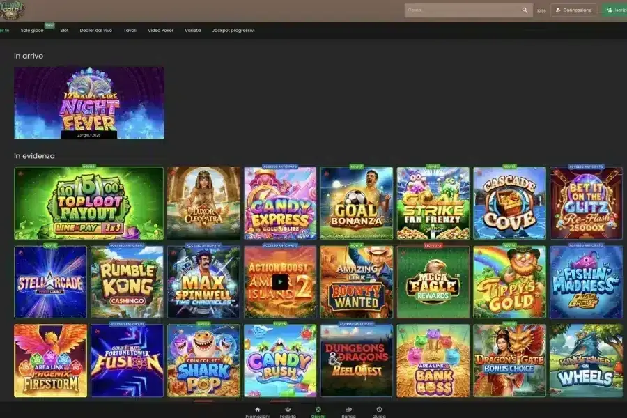 Yukon Gold Casino screenshot
